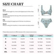 thumbnail image 4 of Kdxio Dachshund Dog Print Women's 2 Piece High Waisted Wrap Spaghetti Strap Summer Swimsuit Bikini Set-, 4 of 7