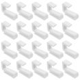 thumbnail image 3 of 20 ganchos de plástico resistentes en forma de S para colgar utensilios de cocina, armarios, baños y oficina., 3 of 8