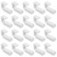 thumbnail image 3 of 20 ganchos de plástico resistentes en forma de S para colgar utensilios de cocina, armarios, baños y oficina., 3 of 8