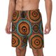 thumbnail image 1 of Fotbe African Tribal Style Traje de Baño para Hombre – Shorts de Natación de Secado Rápido con Forro y Bolsillos-X-Large, 1 of 6