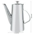 thumbnail image 4 of Stainless Steel Teapot, Water Kettle, For Home Restaurant, 4 of 8