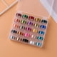 thumbnail image 4 of Hilo de coser para bordar, máquina de coser de poliéster, caja de hilo (25 colores) Likrtyny Oficina Multiescena Multifunción, 4 of 8
