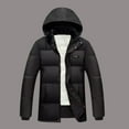 thumbnail image 3 of Goodtrade8 Winter Jackets for Men Zip up Fleece Hooded Plain Casual Pocket Long Sleeve White Mens Hoodies, 3 of 6