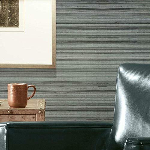 RoomMates Papier Peint Autocollant en Fausse Toile de Bambou