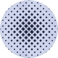 thumbnail image 1 of Ahgly Company Indoor Round Patterned Lavender Blue Area Rugs, 6' Round, 1 of 1