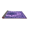 thumbnail image 2 of Ahgly Company Indoor Square Oriental Purple Industrial Area Rugs, 3' Square, 2 of 4