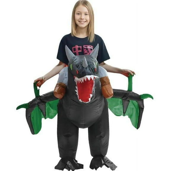 Studio Halloween SH21203 Dragon Ride on Inflatable Child Costume