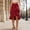 Wine, variant on Skirts for Women Elegant High Waist Skirt with Asymmetric Hemline and Flowing Layered Design for Everyday Comfort and Effortless Sophistication L