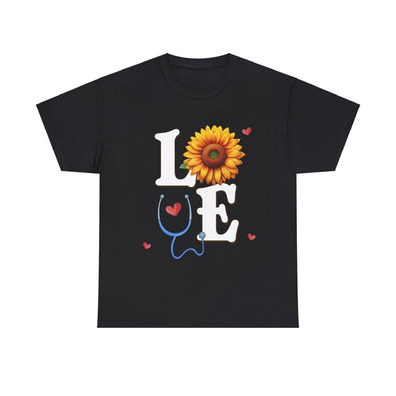 Sunflower Lovers Nurse Life Shirt, Nursing Graduation Shirt ID-0315-LASH