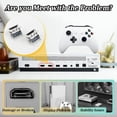 thumbnail image 2 of 4 Pack HDMI Port Replacement for Xbox One S Socket Jack Interface Connector for Xbox One S Console Accessories Parts with Repair Kit, 2 of 7