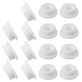 thumbnail image 1 of Uxcell 15 Pcs Tapón de Silicona en Forma de T, Diámetro 27 mm/1.06 Pulgadas, Tapón de Silicona Impermeable Reutilizable, Tapón Redondo de Sellado para Equipos de Tuberías, Blanco, 1 of 7