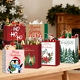 thumbnail image 5 of 18 Pack Large Christmas Bags with Handles, Christmas Paper Bags Multipack, Xmas Gift Bags for Present, Party Supplies, 5 of 7