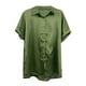 thumbnail image 2 of Blusa de manga corta con cuello en V para mujer - Top informal holgado oversize en color liso - S-XXL, 2 of 7