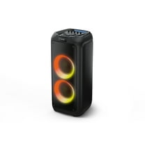 PHILIPS Bluetooth Party Speaker with LED Lights, FM, USB, Memory Card, Auxiliary, TWS Function Connecting Other TAX4209, Guitar Microphone Ports TAX4209