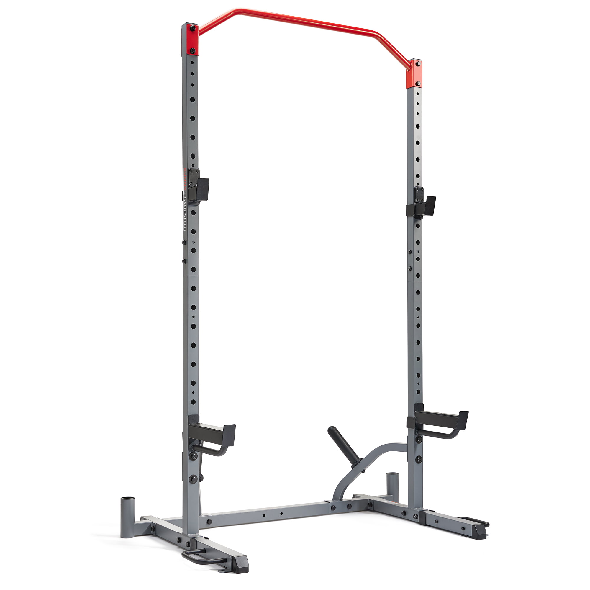 Sunny Health & Fitness PowerVersa All-in-One Bench Press & Strength Training Squat Rack For Home Gym - 969543602