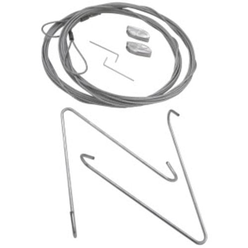 TCP EZHANGER Grey 15Ft Adjustable Aircraft Cable Hanging Kit Walmart