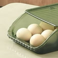 thumbnail image 3 of Caja de Almacenamiento de Huevos Jadeshay Soporte de Plástico Transparente Grado Profesional, 3 of 5