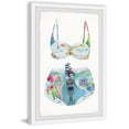 thumbnail image 2 of Parvez Taj Chilling Babe Swimsuit Framed Wall Art, 2 of 6