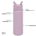 thumbnail image 2 of Botella de agua Simple Modern Kids Summit con aislamiento al vacío, 2 of 4