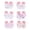 Z07-Pink, variant on Baby Mittens, Toddler Mittens No Scratch Cotton Elastic Wrist Gloves Soft Breathable Scratch Protection Mitts for 6 Pc