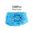 thumbnail image 1 of 100 Pcs Couvre-Chaussures Jetables Antidérapants Surchaussures Non Tissées pour Bottes, 1 of 8