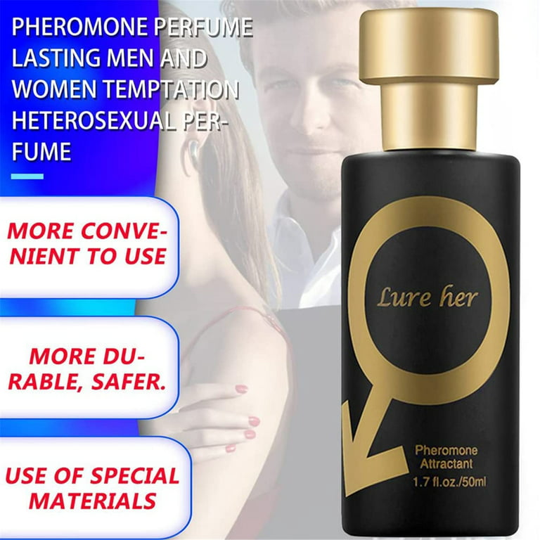 Clearance！Narenw Golden Lure Pheromone Perfume Spray For Women To Attract  Men Her Him Pheromones (Mixed) 