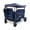 Navy, variant on WONDERFOLD X4R Rev Stroller Wagon (2 Seater) - Collapsible Stroller Wagon with 5-Point Seatbelt Harnesses, Reclining Seats & Footwells, Navy