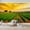 Color 3, variant on Wallpaper Tuscan Countryside Vineyard Rows Stone House Cypress Trees Peel and Stick Wall Murals 100"H x 144"W Removable PVC Wall Paper Self-Adhesive Wall Paintings Art Decor for Bedroom Living Room