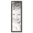 thumbnail image 2 of ArtToFrames 13" x 42" Muted Silver Picture Frame, 13x42 inch Silver Wood Poster Frame (WOM-4626),  Pack, 2 of 8