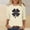 A955 Beige, variant on St. Patrick's Day T-Shirt for Women Glitter Texture Shamrock Clover Graphic Crewneck Long Sleeve Loose Fit Soft Festive Holiday Graphic Tee Top
