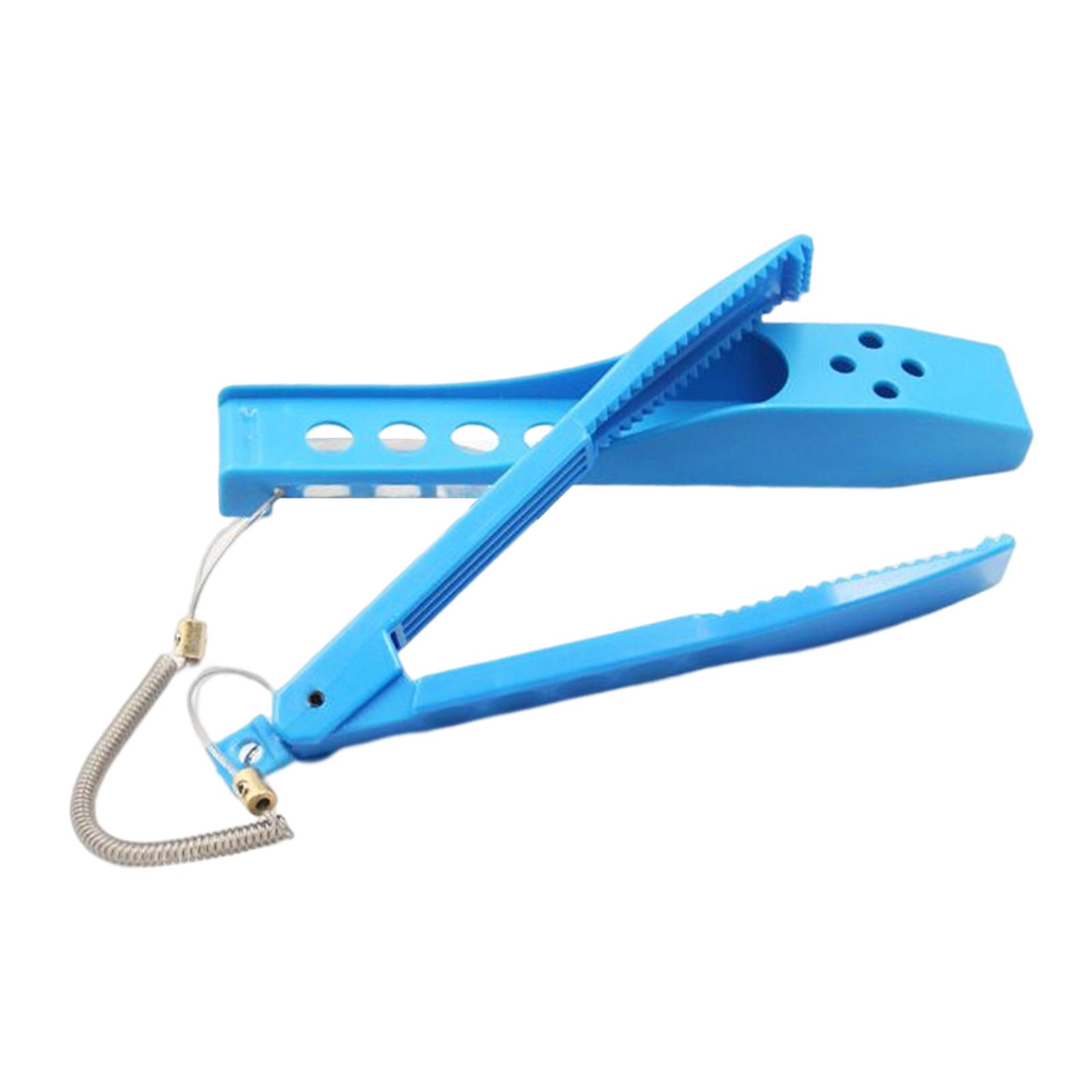 Portable Fish Lip Gripper with Rope Controller Fish Holder Fish Catcher