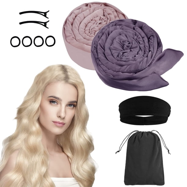 RV Rizador sin calor, rizador de cabello Rodillo para el cabello sin calor Rizadores para el cabello sin calor Rizador de cabello de terciopelo Rizador de cabello Rodillo para el cabello sin calor Varilla para rizar sin calor Diadema para peinar el cabello DIY Sailing Electrónica