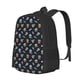 thumbnail image 1 of Disketp Fastfood Mochila Minimalista de Gran Capacidad, Mochila de Viaje para Escuela, Trabajo o Uso Diario, 1 of 6
