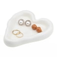thumbnail image 4 of Unique Bargains Ceramic Jewelry Tray Decorative Trinket Dish Organizing Jewelry Box White, 4 of 7