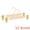 Natural, variant on Unique Bargains 2Pcs Plastic Durable Space Saving Nonslip Hangers Beige 15.2x8.7inch