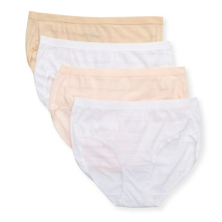 

Women s Hanes 41CFF4 Comfort Flex Fit Hipster Panty - 4 Pack (WhiteBuffWhiteTaupe 5)