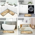 thumbnail image 6 of Retro Honey Bees Wildflowers Kitchen Mat Set of 2 Anti-Fatigue Kitchen Rug Set Non Slip Foam Cushioned Kitchen Runner Rugs and Mats Comfort Standing Mat for Farmhouse Doormat Laundry, 6 of 6
