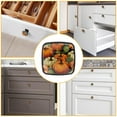 thumbnail image 6 of 4 Pcs Cabinet Handle Drawer Pulls Thanksgiving Pumpkin Knobs with Screws Square Furniture Office Cabinet Knob Decoration, 6 of 7