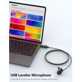 thumbnail image 2 of Micrófono USB Lavalier MillSo omnidireccional de 2 m Plug & Play, 2 of 8