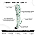 thumbnail image 3 of Bixox Pineapple Print Compression Socks,Compression Socks Women & Men Circulation for Medical,Running,Athletic, 3 of 7