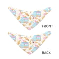 thumbnail image 3 of Honeii Icecream Truck Print Pet Scarf Dog Bandanas for Dogs Triangle Dog Scarfs,Bandana Pet Cute Scarf Bibs for Small Medium Dogs and Cat-Large, 3 of 5