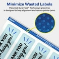 thumbnail image 5 of Avery Matte Clear Rectangle Labels, 9-3/4" x 1-1/4", 250 Total, 5 of 10