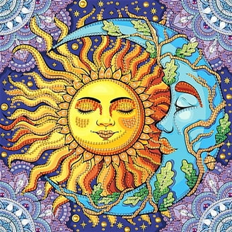 Peinture Diamant Adulte,Déesse De La Terre 5D Diamond Painting Kit