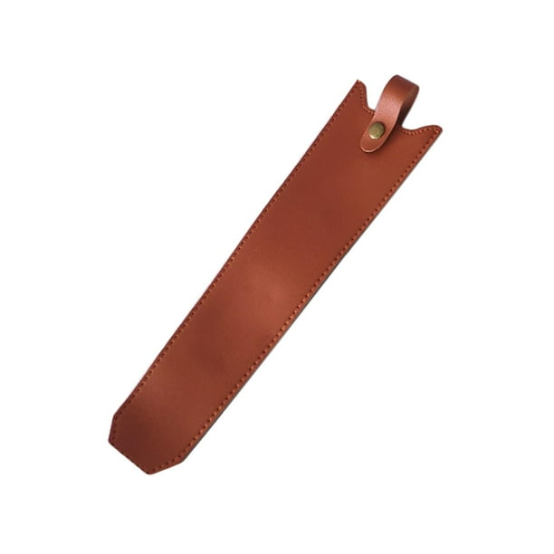 Pinzas para fuego, aislamiento térmico para fogatas, leña para horno, abrazadera para chimenea de carbón estuche de cuero