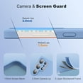 thumbnail image 5 of Designed for Samsung Galaxy S25 Ultra 6.9'' with Magnetic Ring Stand[Compatible with Mag-Safe][Military-Grade Protection] Slim Liquid Silicone S25 Ultra Phone Case for Men Wowen,Blue, 5 of 7
