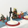 thumbnail image 3 of Manteles Individuales De Plástico,Juego De 6 Manteles Individuales Trenzados Redondos,Polipropileno, Lavables, Resistentes Al Calor, para La Cocina, Mesa De Comedor, Fiestas, Bodas, 3 of 5