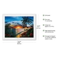 thumbnail image 2 of Sunset Serenade - Hawaiian Paradise Ocean View - From an Original Color Painting by Scott Westmoreland - Japanese Unryu Rice Paper Art Print (Unframed) 17 x 22 in, 2 of 4