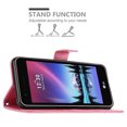 thumbnail image 4 of Cadorabo Flower Case for LG K4 2017 Eu Cover Book Wallet Screen Protection PU Leather Flip Magnetic Etui, 4 of 9