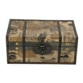 thumbnail image 3 of Large Trinket Box, Sturdy Durable Vintage Style Large Jewelry Box Wide Application  For Trinkets, 3 of 8
