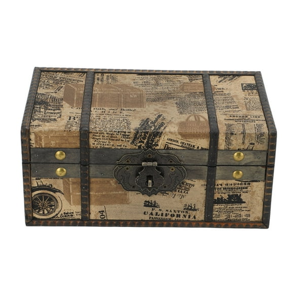 Large Trinket Box, Wear Resistant Large Capacity Large Jewelry Box Vintage Style For Trinkets